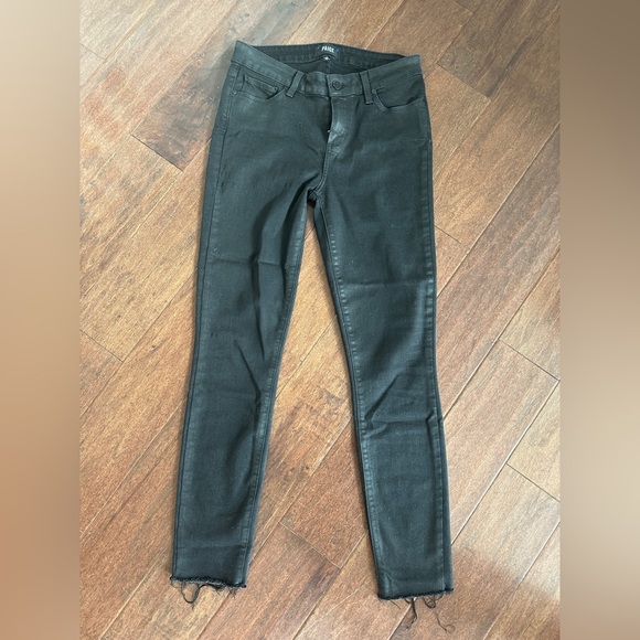 NWOT PAIGE verdugo ankle jeans raw hem size 28 - Picture 2 of 6